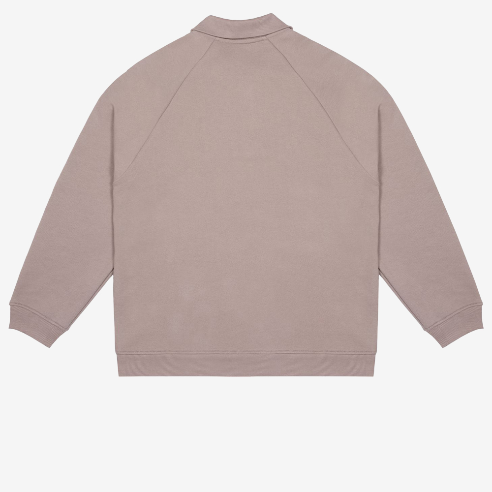 Basic Logo Sport Half-Zip Sweatshirt, Camel#109497