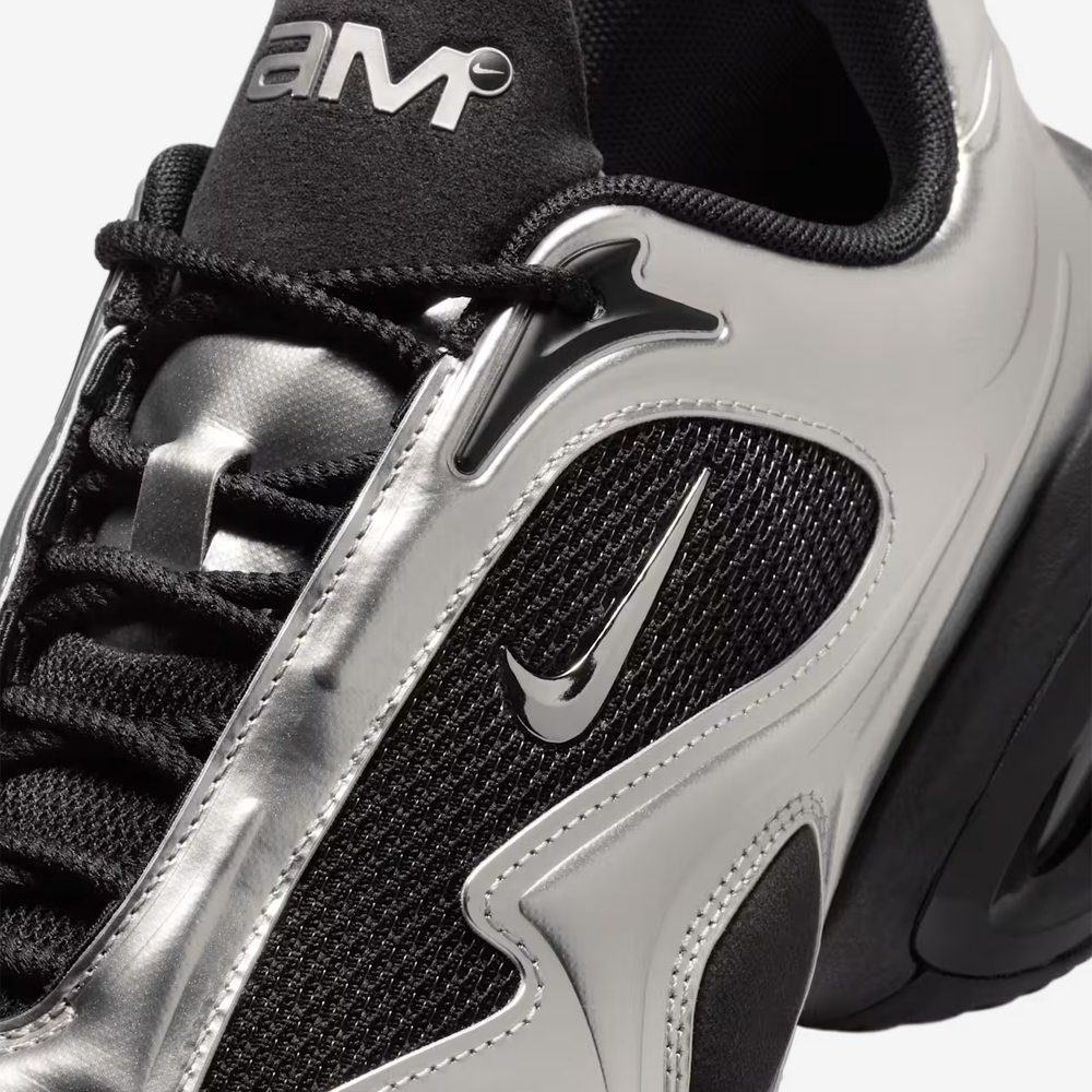 Wmns Air Max Muse, Black and Metallic Silver#112247