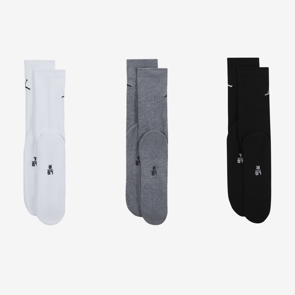 Everyday Crew Socks 3Pr, Multi-Colour#110389