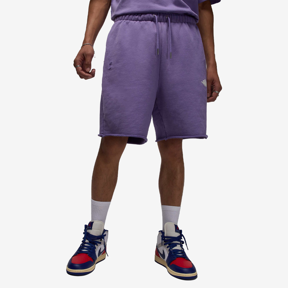 Jordan Rare Air French Terry Shorts, Purple Earth/Sail#113849