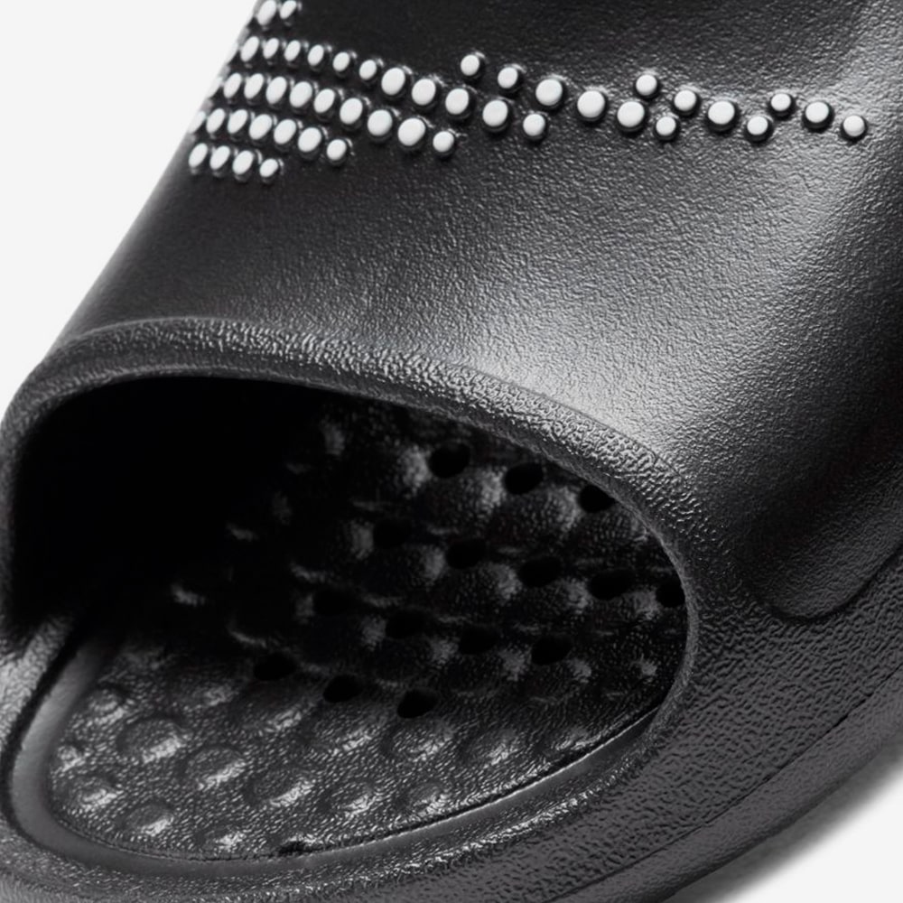 Victori One Shower Slide, Black/White-Black#66475