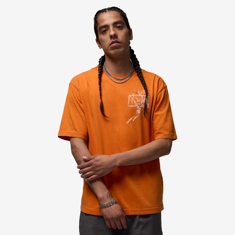 Brooklyn Shattered Backboard Oversized Graphic T-Shirt, Starfish/Sail#113875
