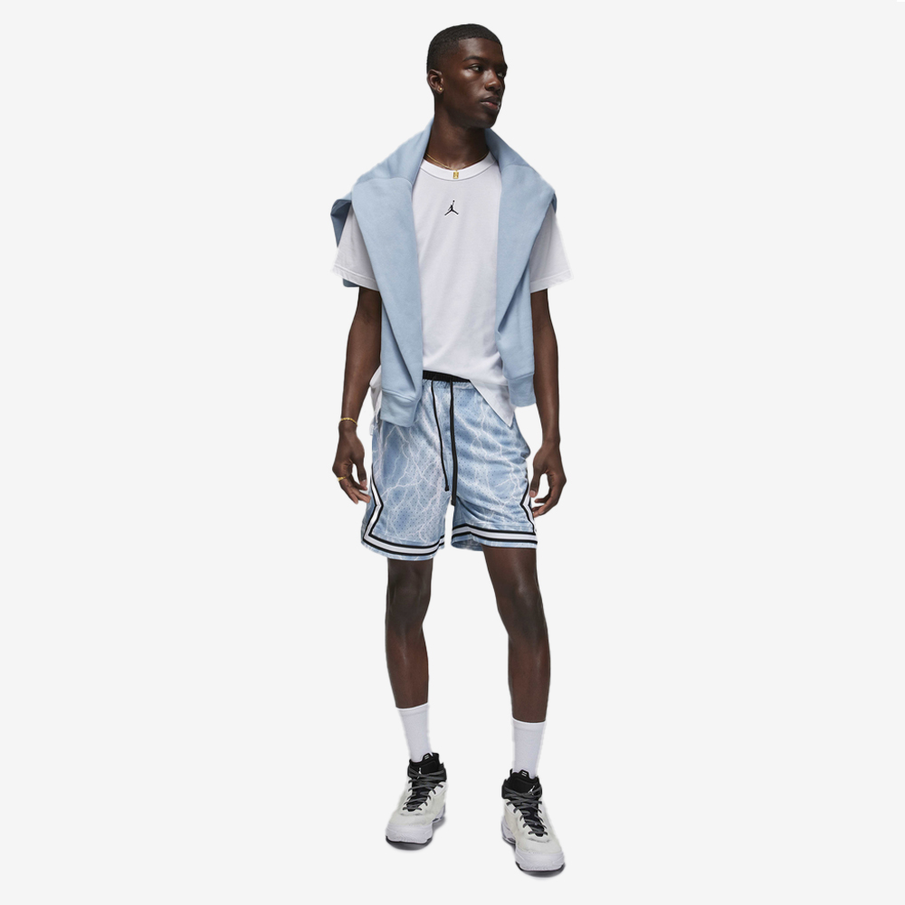 Sport Dri-FIT Short-Sleeve Top, White/Black#110600