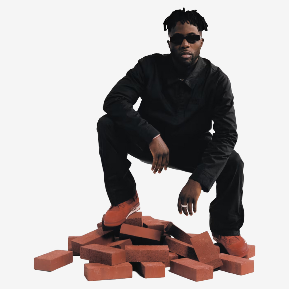 Air Jordan x Nigel Sylvester "Brick by Brick" Bike Jacket, Black#112336