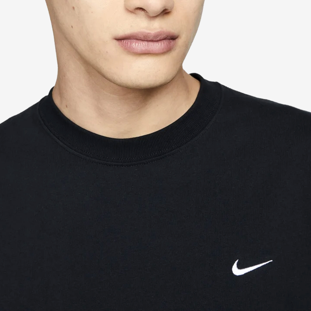 NRG Solo Swoosh Tee, Black/White