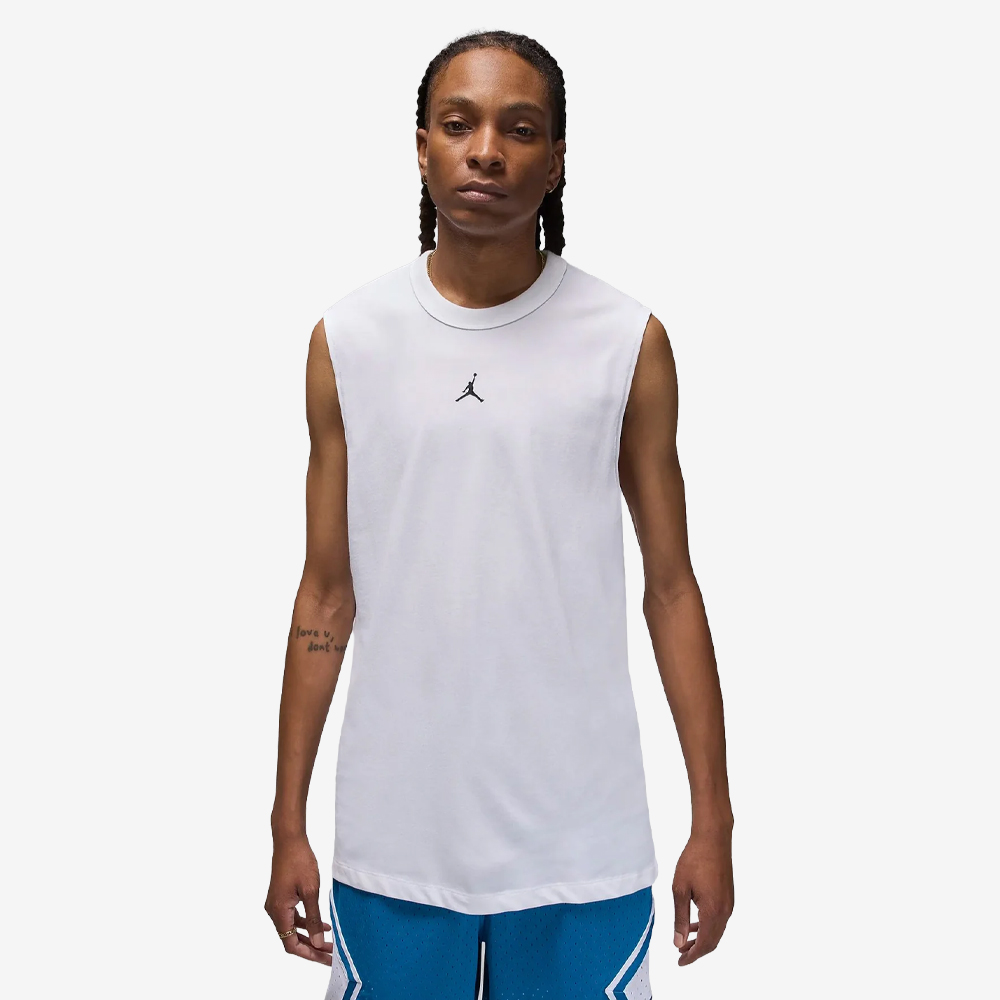 Sport Dri-FIT Sleeveless Top, White/Black#113923