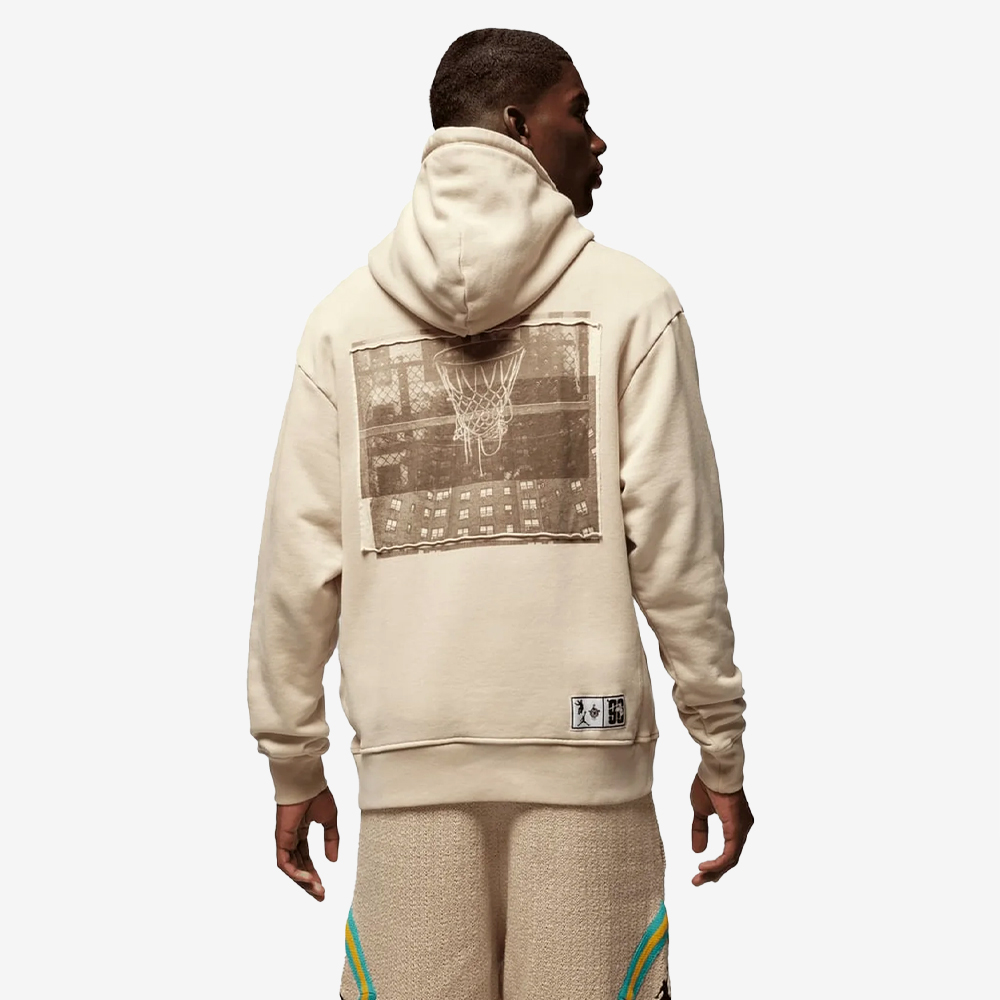 Union x Air Jordan x Bephies Beauty Supply Hoodie, Rattan/Beach/Baroque Brown#109174