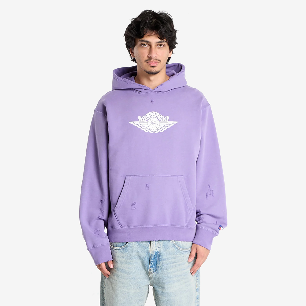 Jordan Rare Air Fleece Pullover Hoodie, Purple Earth#112642