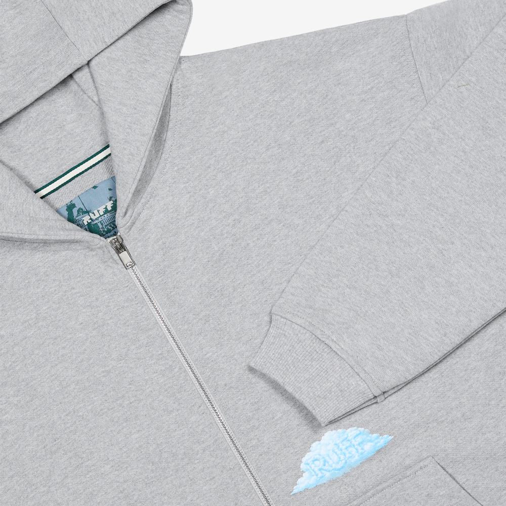 Skybraker Full-Zip Hoodie, Grey#112067