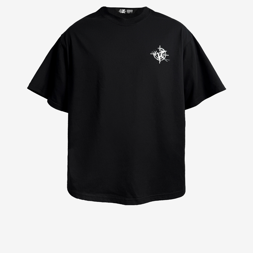 FATALE Tee, Black/White