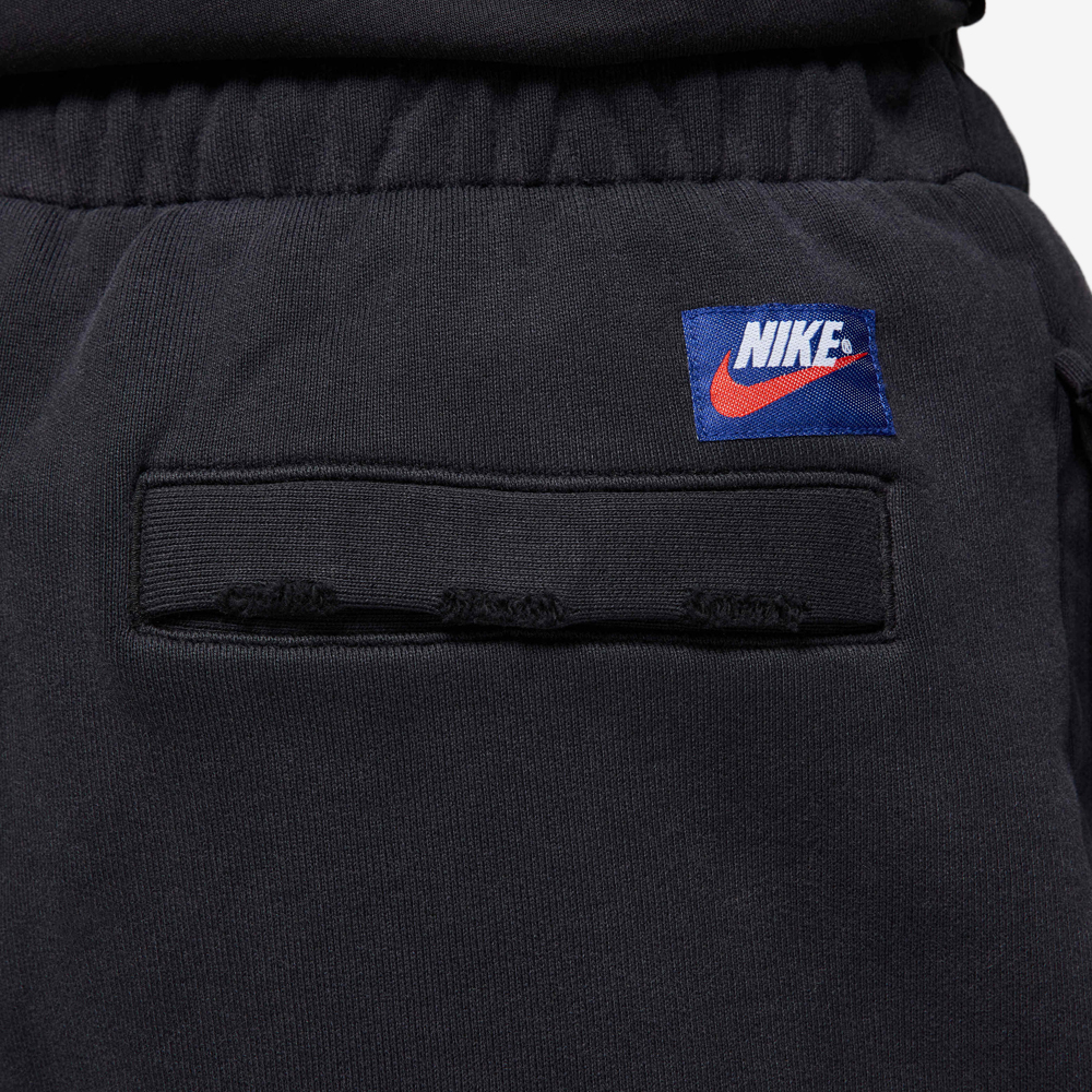 Jordan Rare Air French Terry Shorts, Black/Chile Red#113865