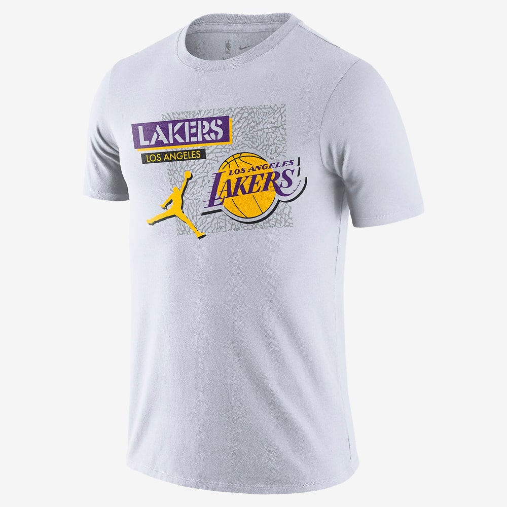 Los Angeles Lakers NBA Dri-FIT Essential Statement Tee, White
