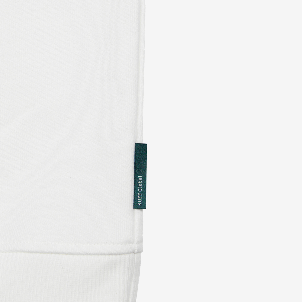Half-Zip Motion Logo Sweatshirt, Milk#112112