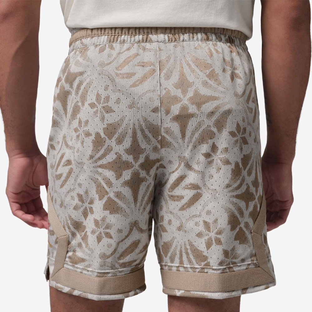 Luka Dri-FIT Diamond Shorts, Khaki/Varsity Red#113793
