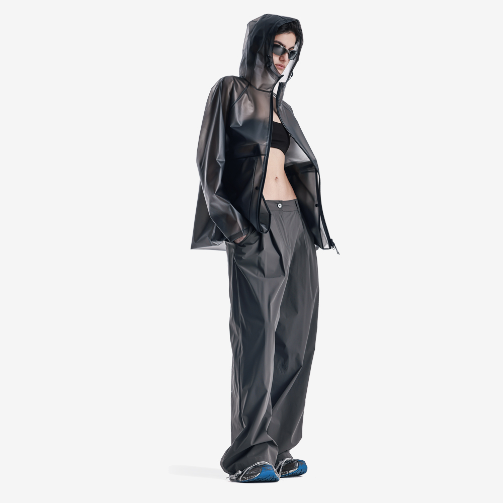 TETHYS Raincoat, Dark Grey/Dark Grey#111924