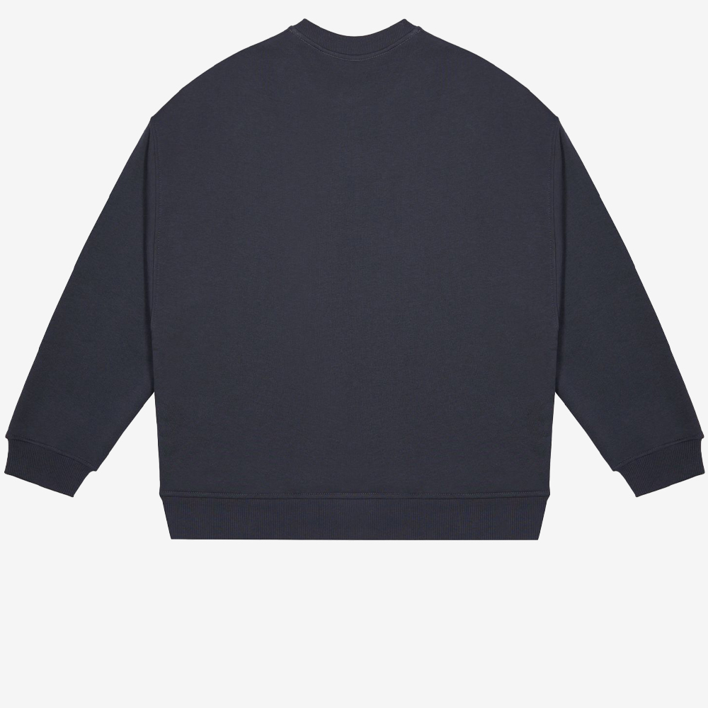 Oversized Sweatshirt, Dark Grey#109486