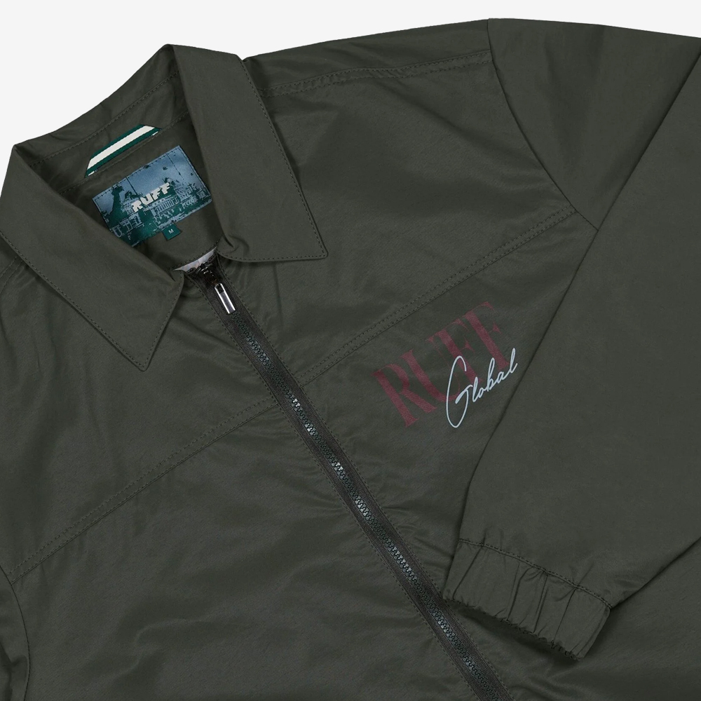 The Moorlands Coach Jacket, Olive Khaki#114910