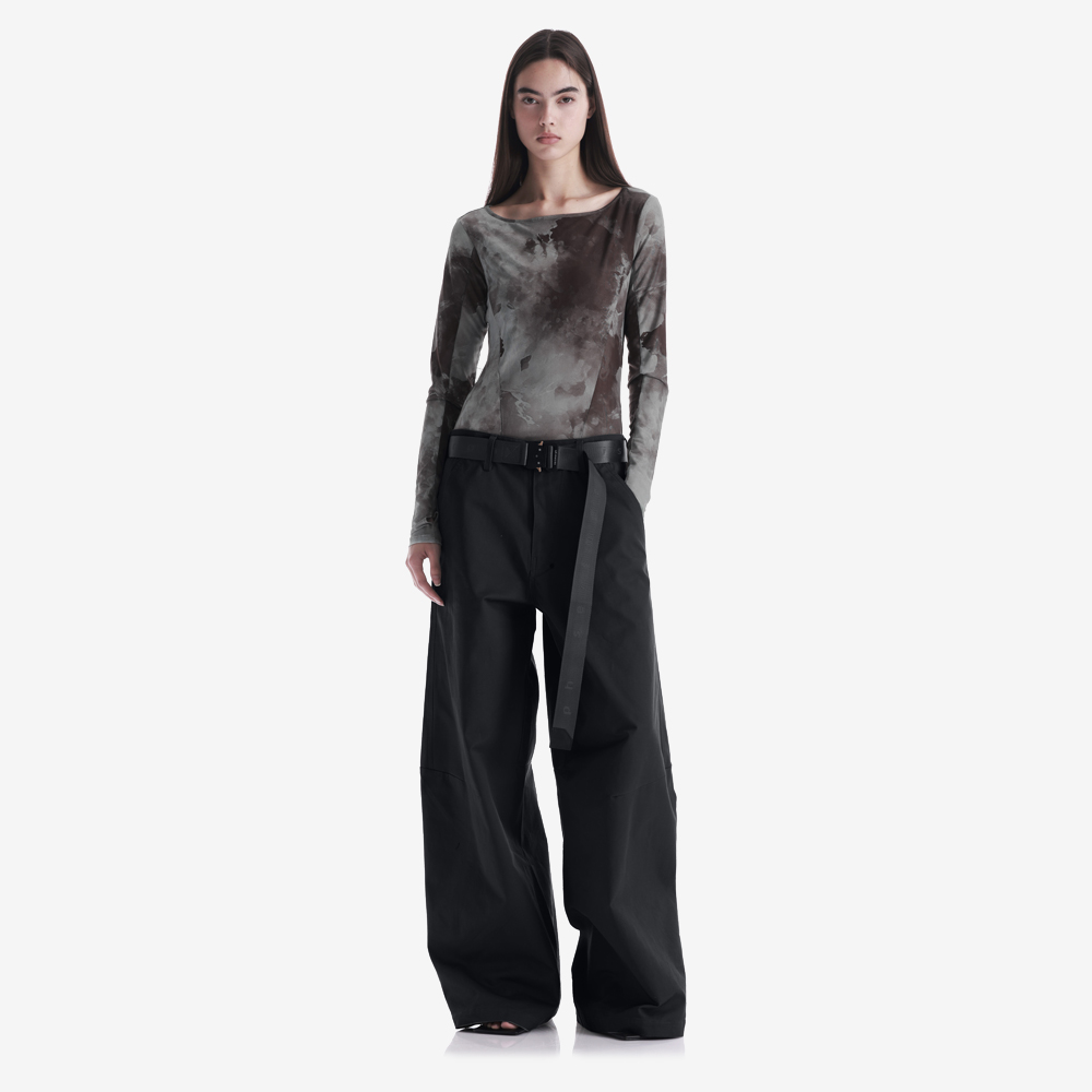 NOME Loose Fit Pants, Black#112598