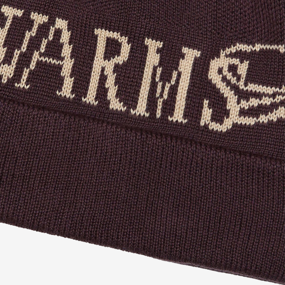 Warms Hugs Protects Beanie, Burgundy#109478