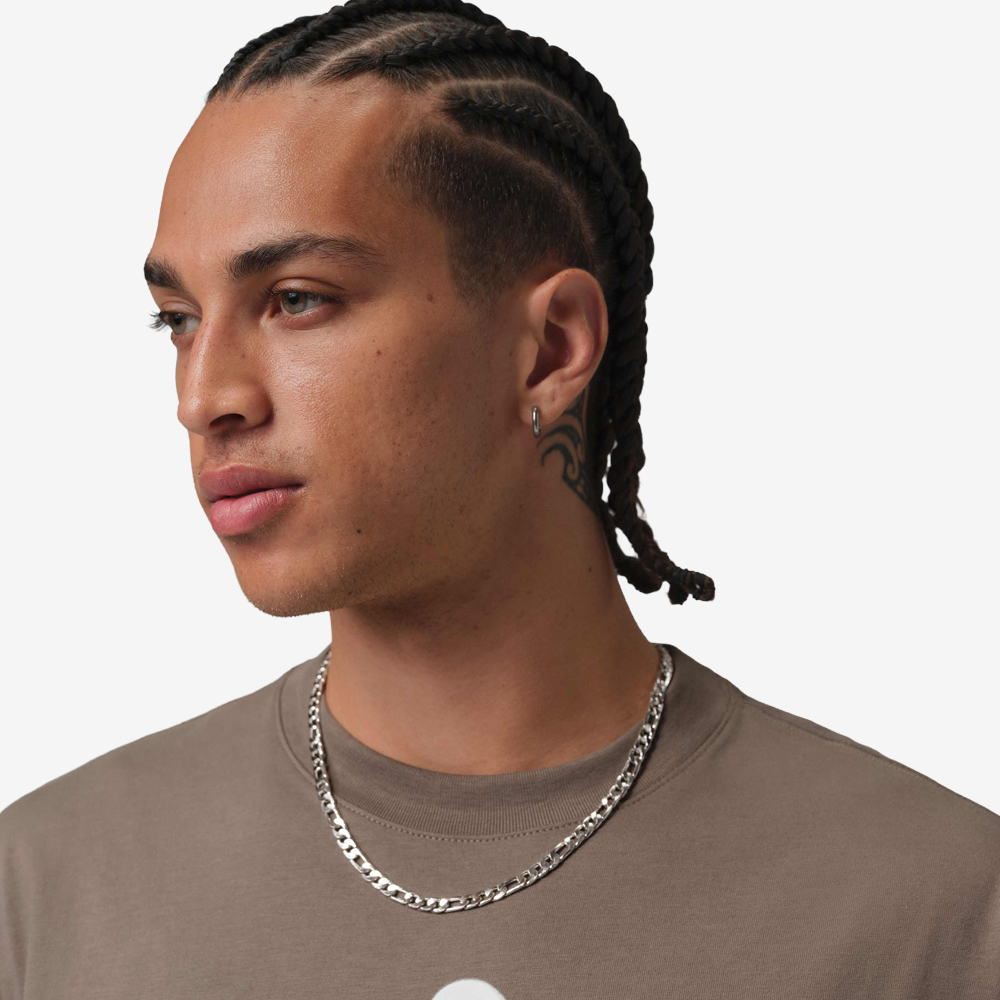 Sport MJ Standing Dri-FIT T-Shirt, Olive Grey/Black