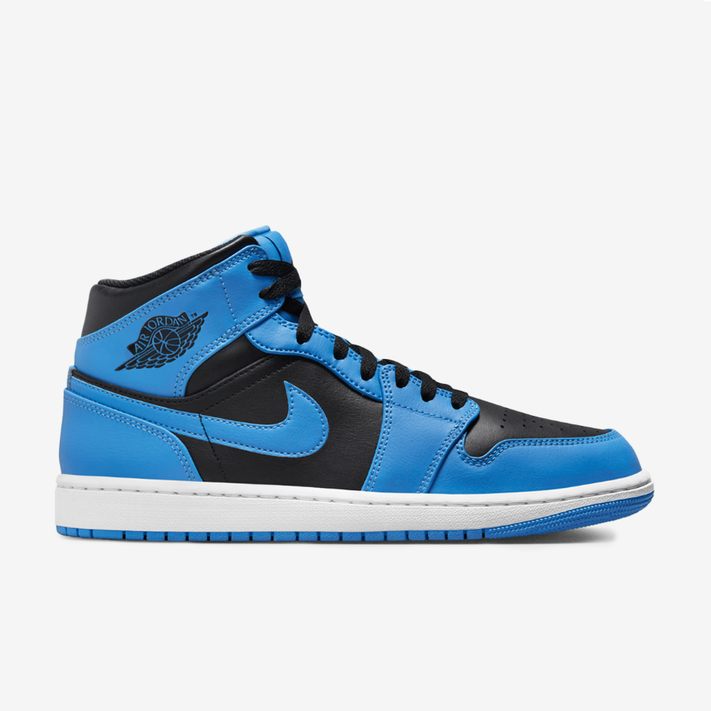 AJ 1 Mid, University Blue/Black#110706