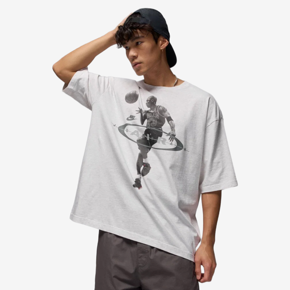 Brooklyn "From Surface 2 Air" T-Shirt, Birch Heather/Black#113828
