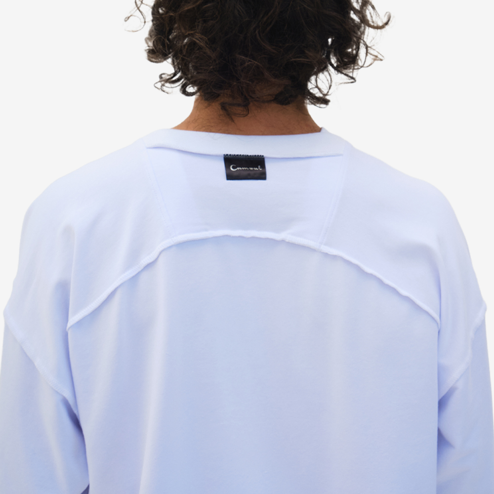 Petals Longsleeve, White#107260
