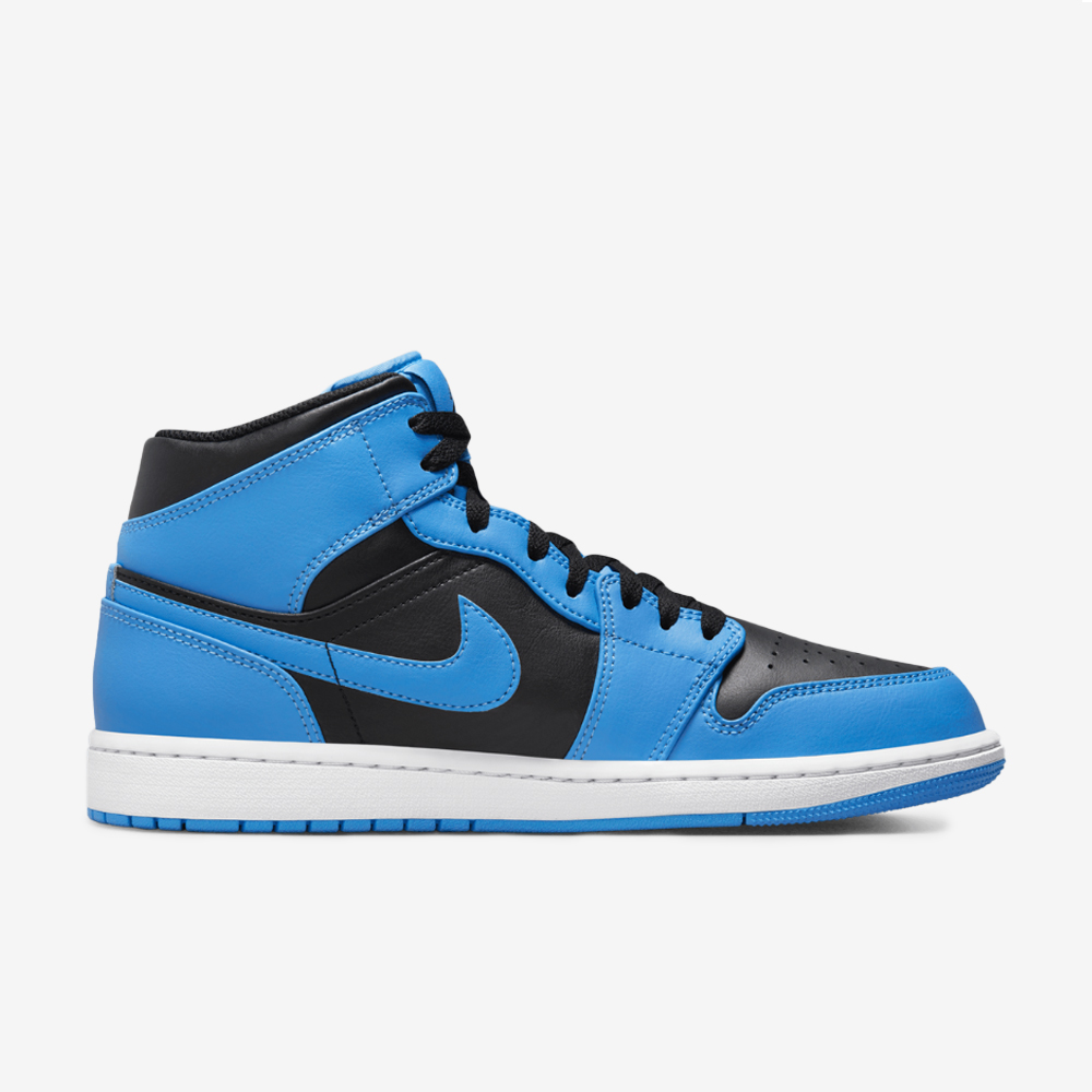 AJ 1 Mid, University Blue/Black#110708