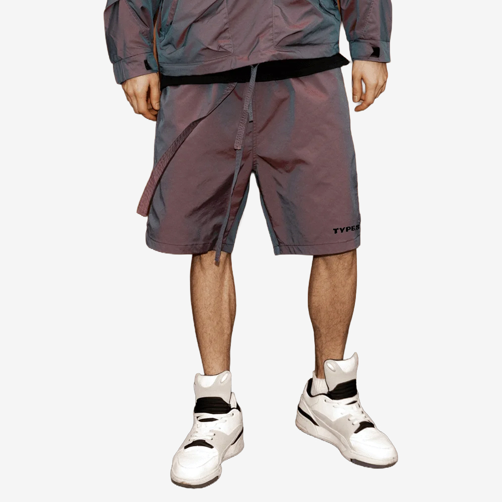 "Chameleon" Shorts, Red#112702