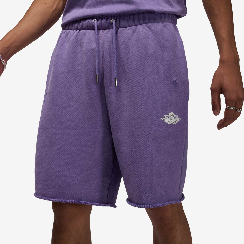 Jordan Rare Air French Terry Shorts, Purple Earth/Sail
