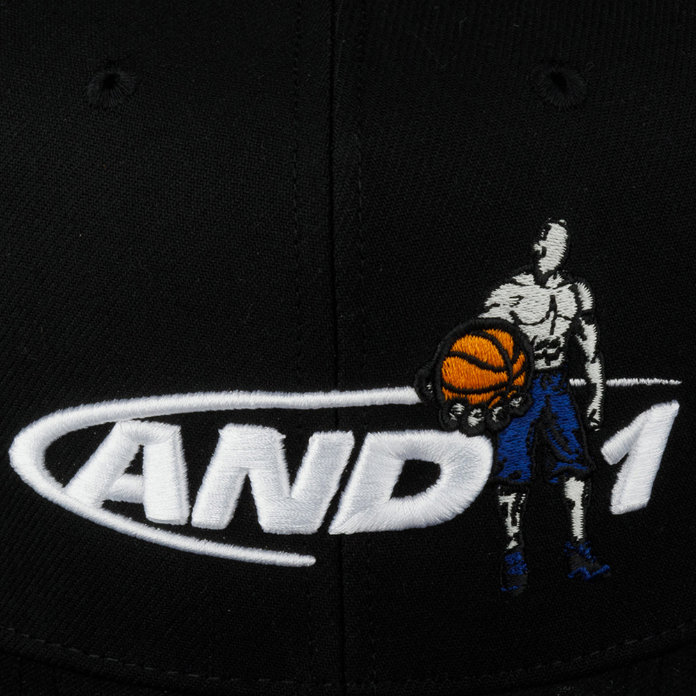 AND1 x Mitchell & Ness Branded 30 Years Anniversary Snapback, Black#111596