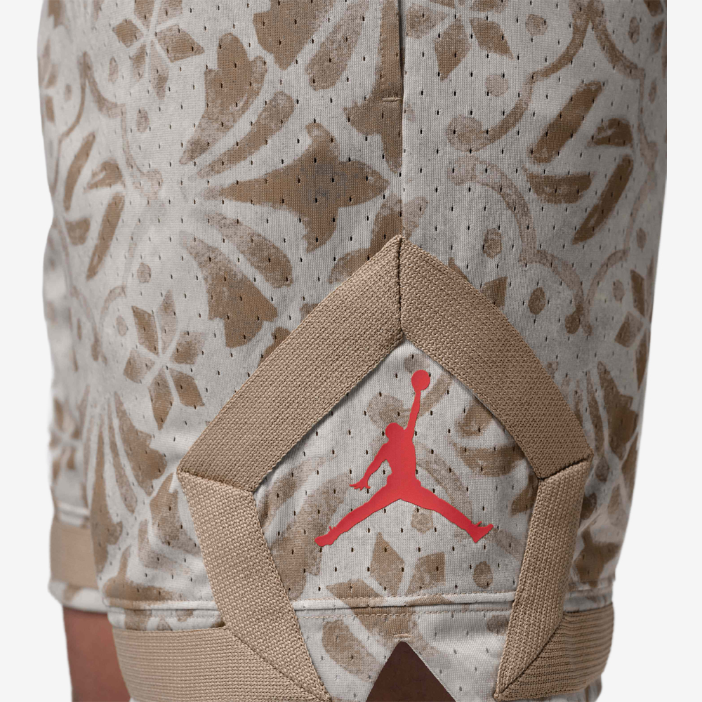 Luka Dri-FIT Diamond Shorts, Khaki/Varsity Red