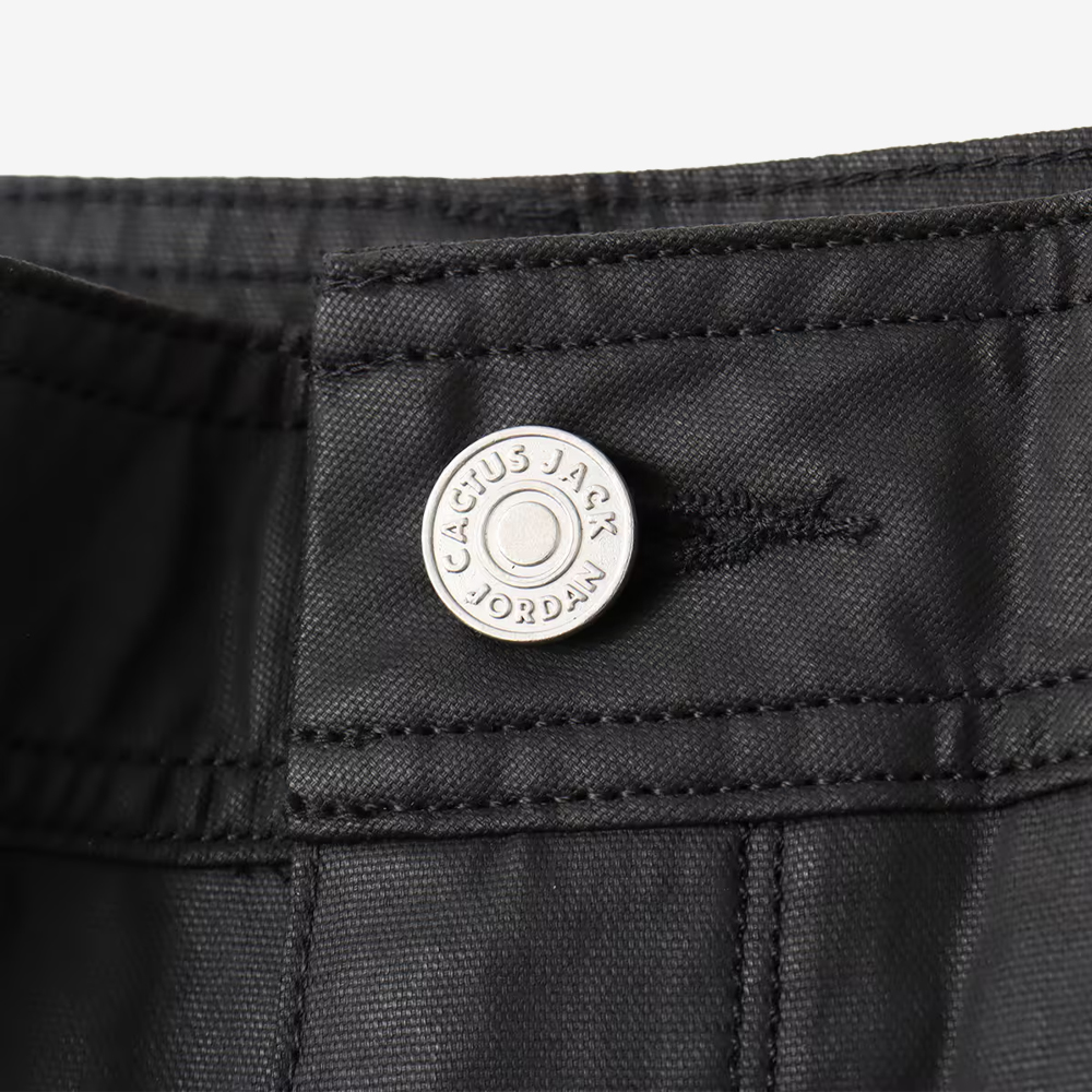 Air Jordan x Travis Scott Waxed Shorts, Black#114656