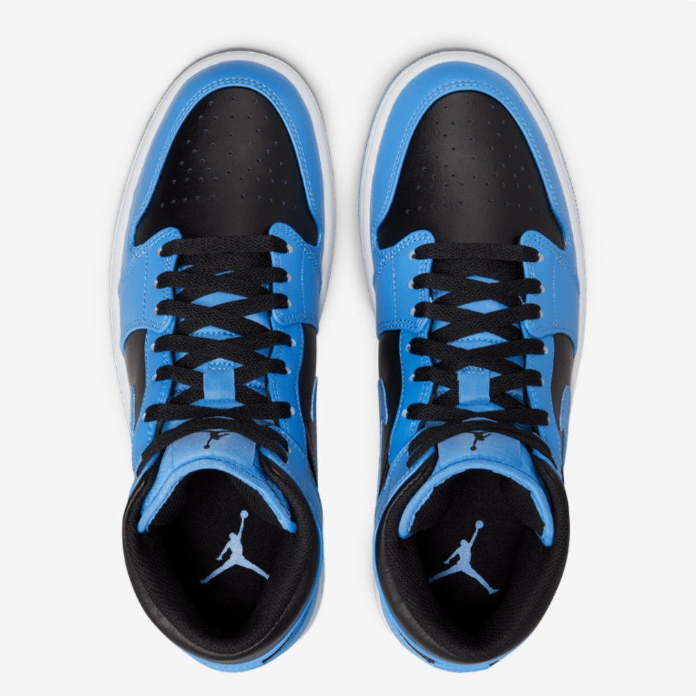 AJ 1 Mid, University Blue/Black#110709