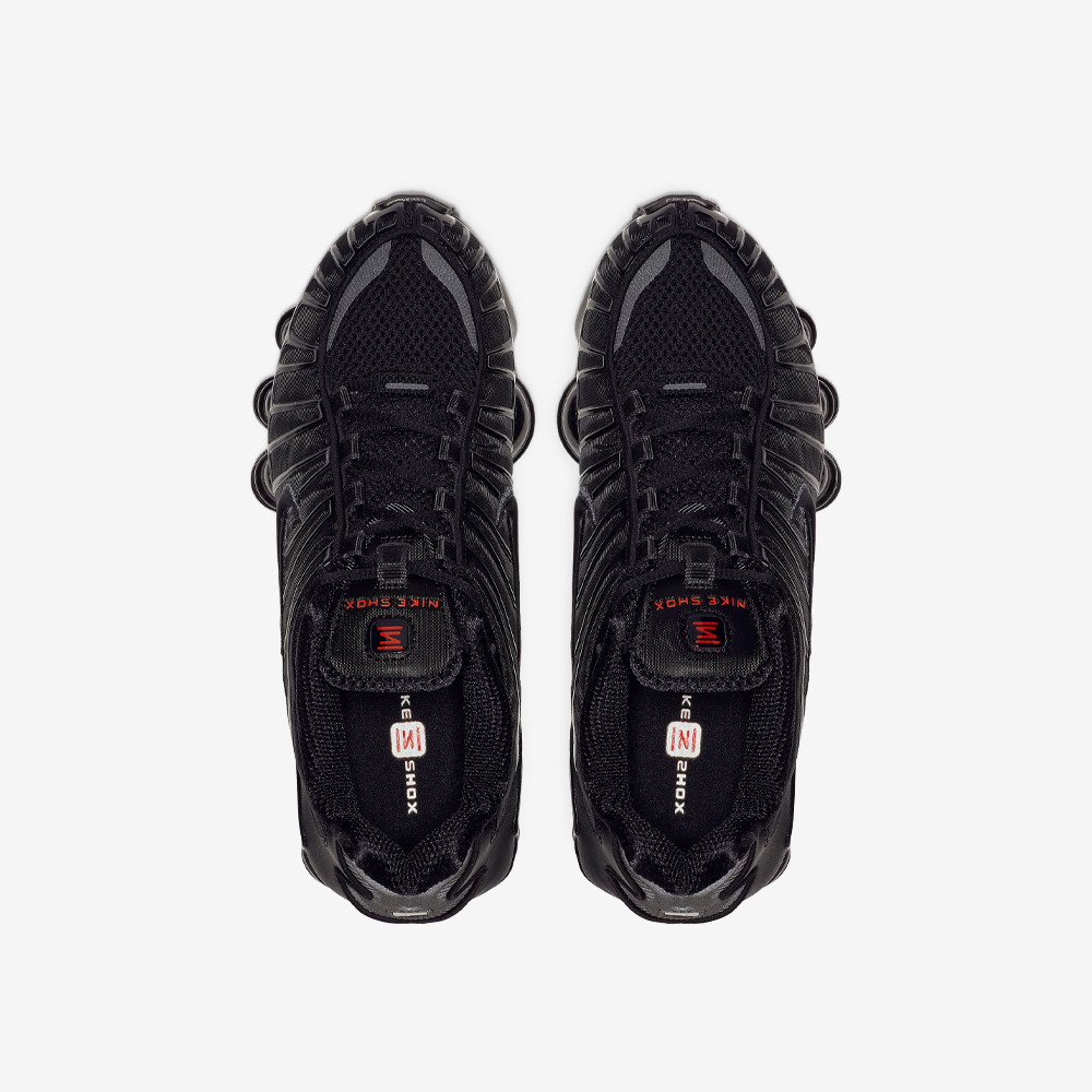 Wmns Shox TL, Black and Max Orange#112019