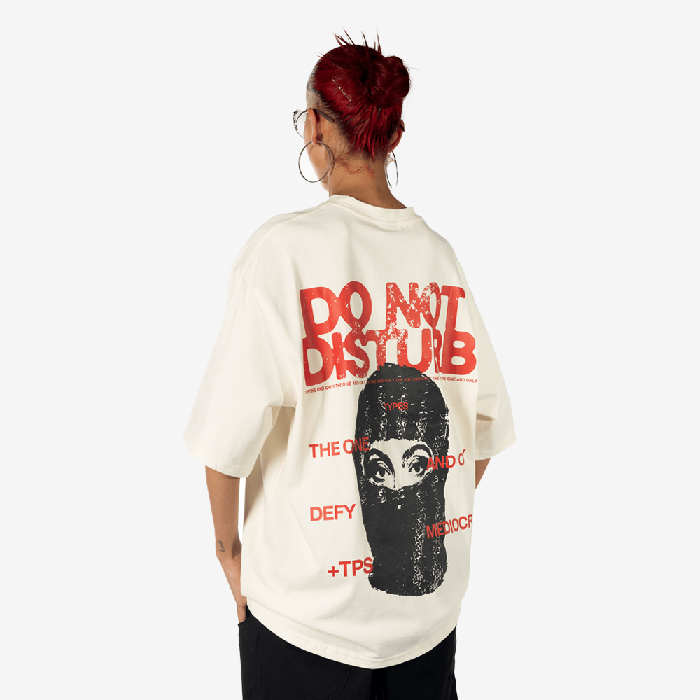 "Do Not Disturb" T-Shirt, Milk#112715