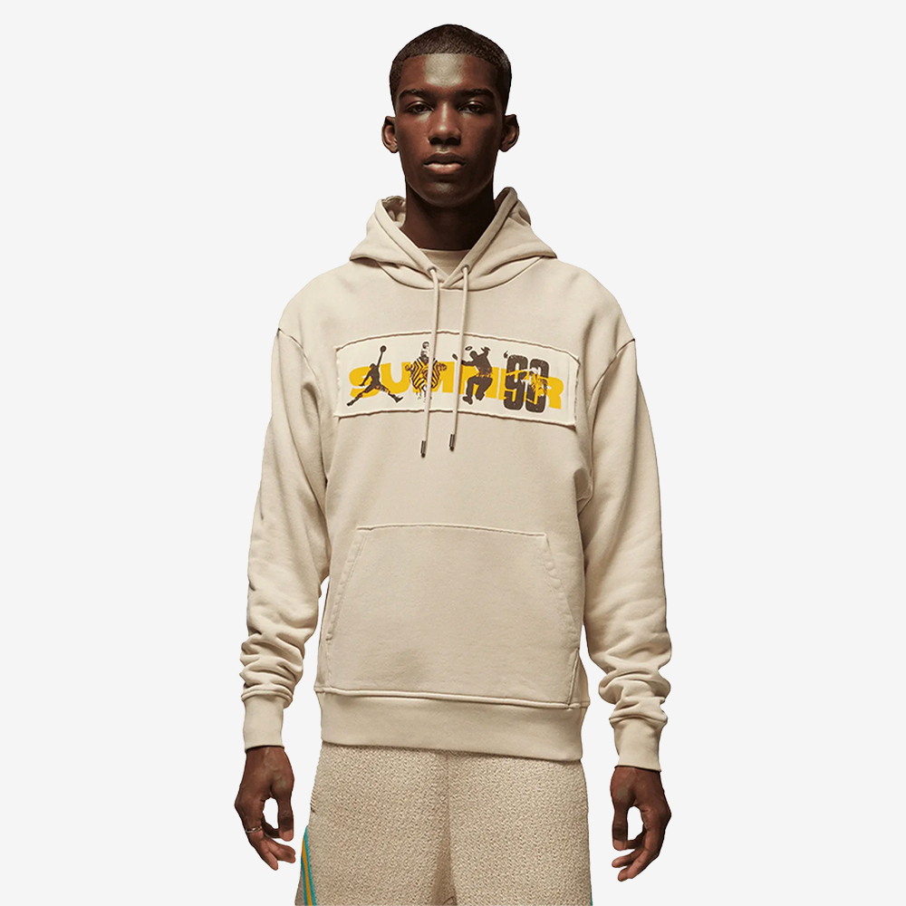 Union x Air Jordan x Bephies Beauty Supply Hoodie, Rattan/Beach/Baroque Brown#109172