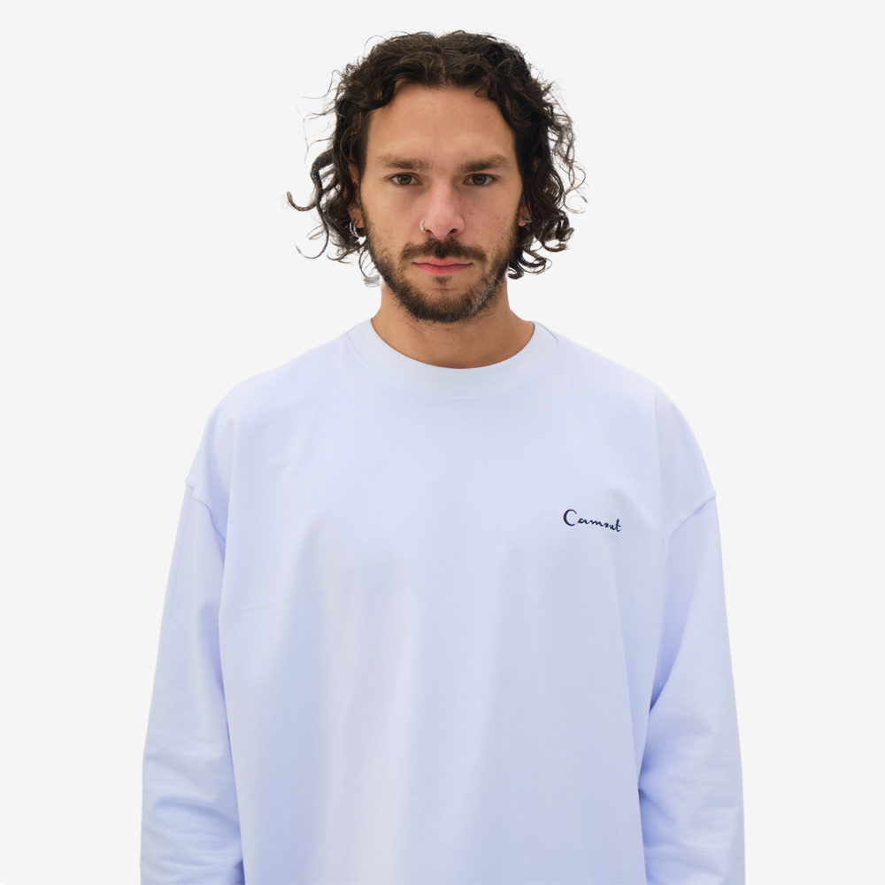 Petals Longsleeve, White#107259