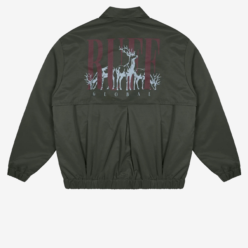 The Moorlands Coach Jacket, Olive Khaki