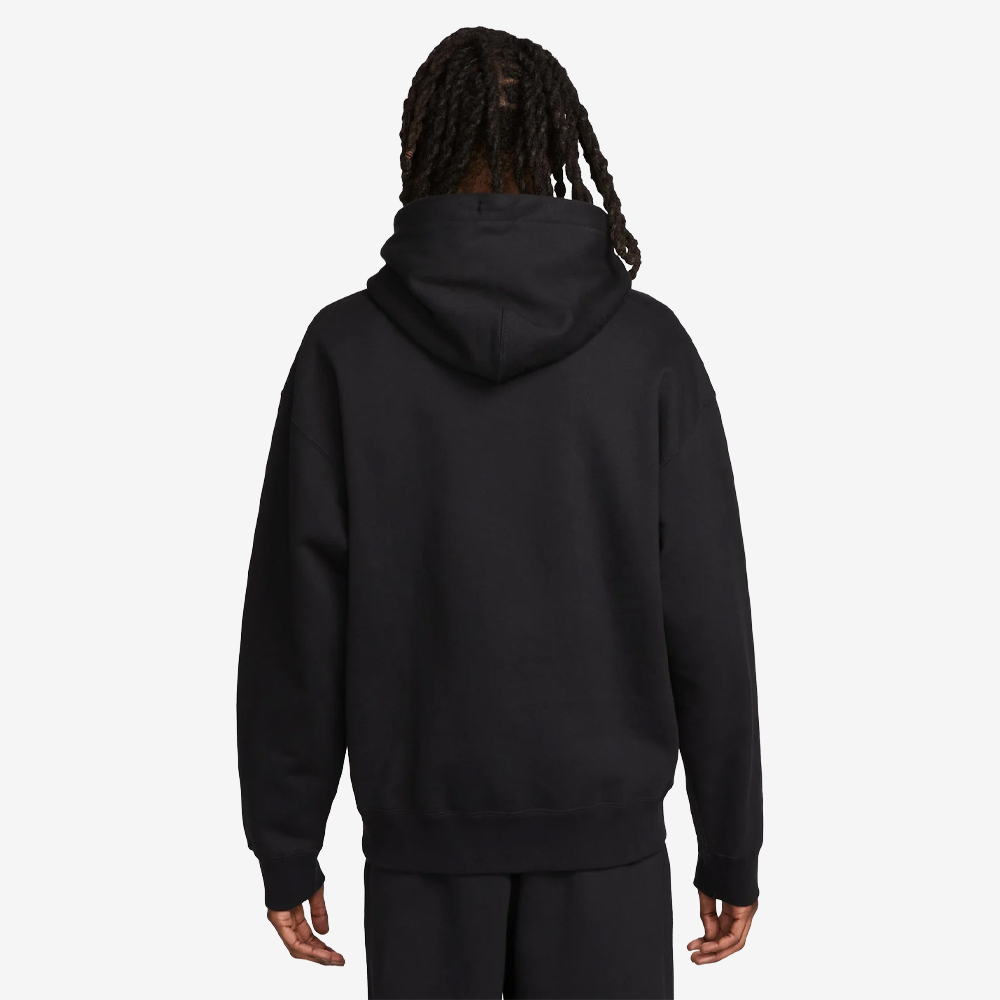 NRG Solo Swoosh Fleece Hoodie, Black/White#114563