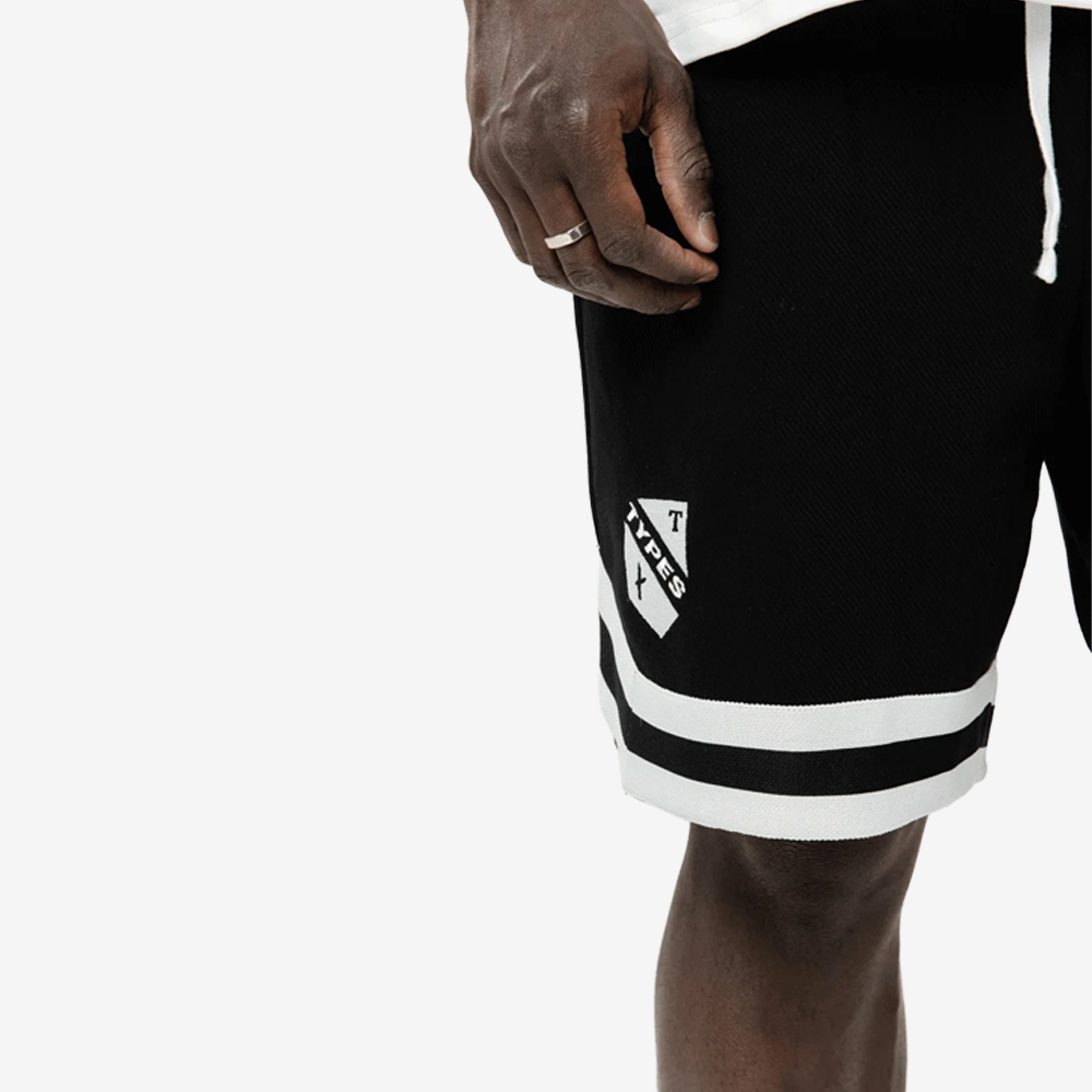 "Athletic Club" Shorts, Black#112676