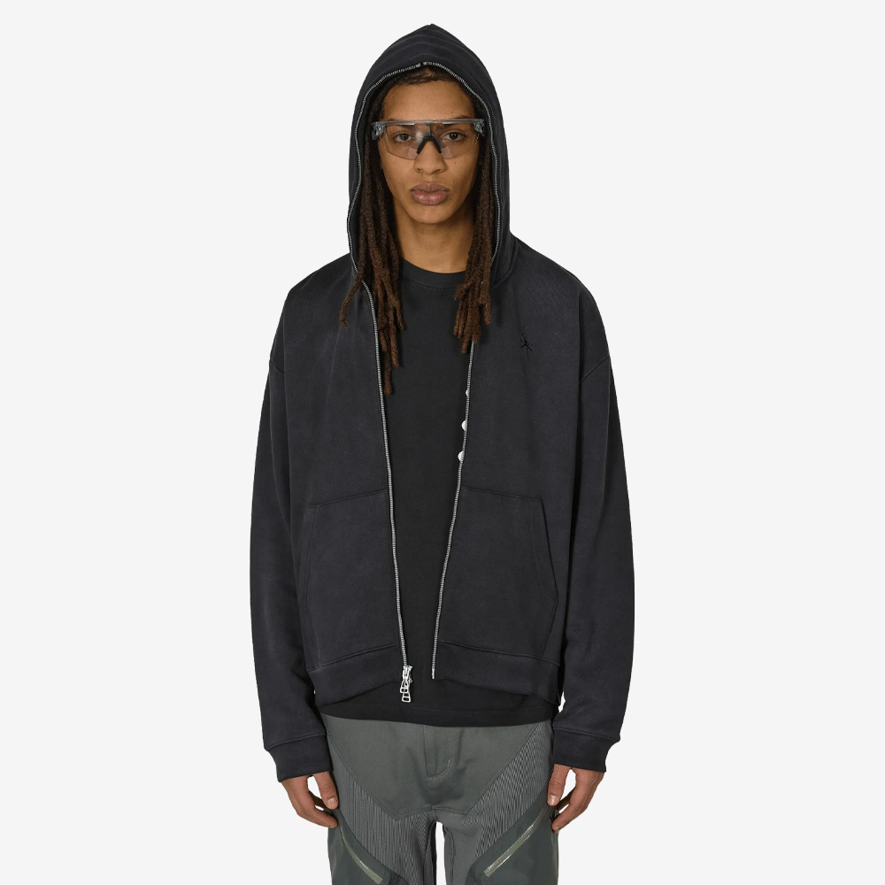 Air Jordan x Travis Scott Full-Zip Hoodie, Black#113412