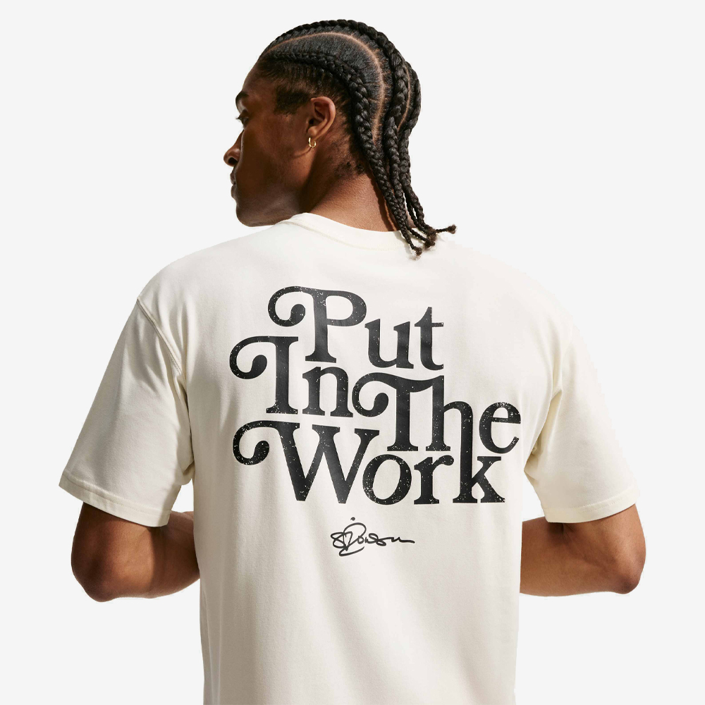 Sabrina "Put In Work" Dri-FIT Basketball T-Shirt, Coconut Milk#112124