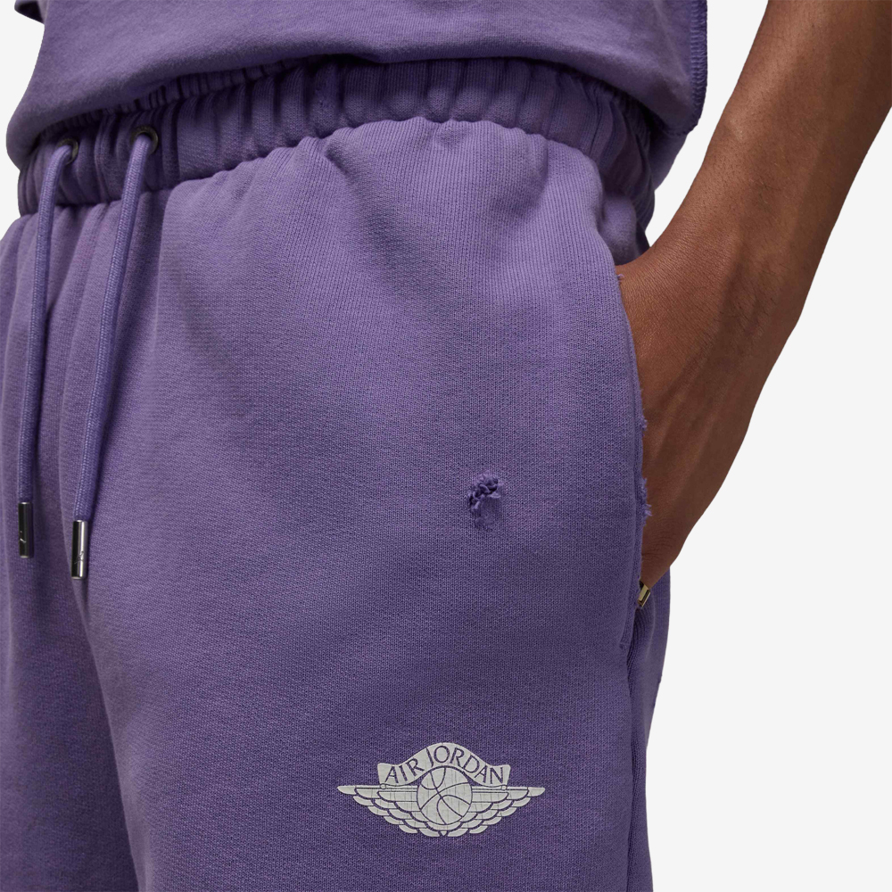 Jordan Rare Air French Terry Shorts, Purple Earth/Sail#113852