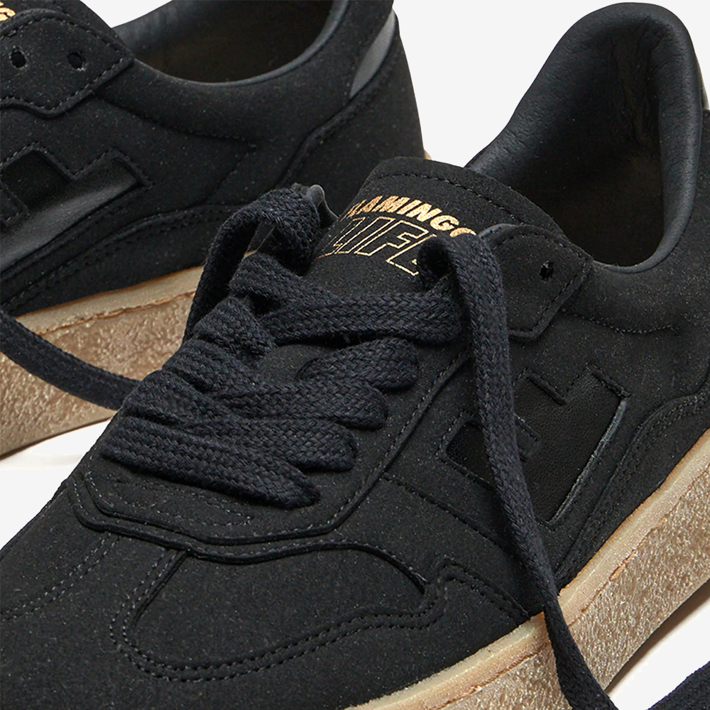 Burela Bold, Black Suede#114647