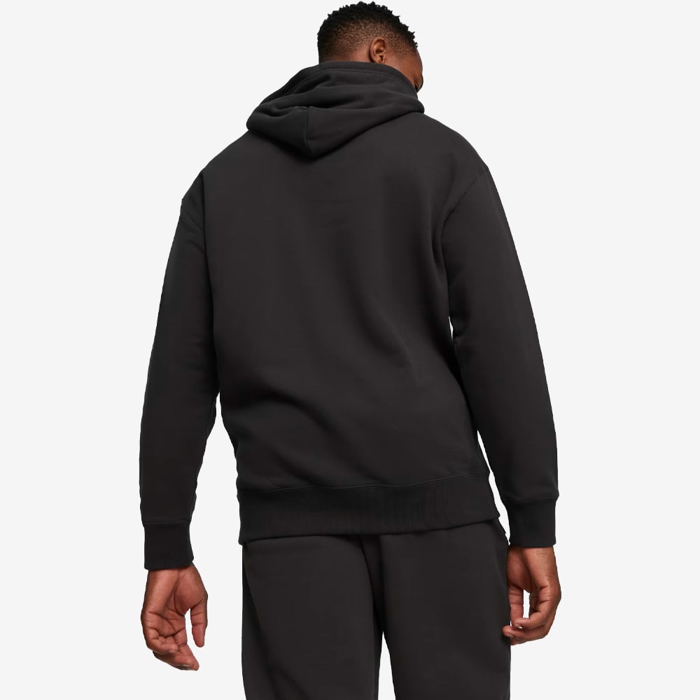 Downtown Logo Hoodie, Black#96598