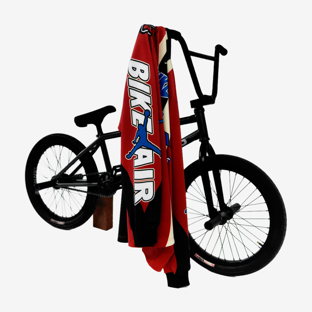 Air Jordan x Nigel Sylvester "Brick by Brick" Bike Jersey, Cinnabar#112310