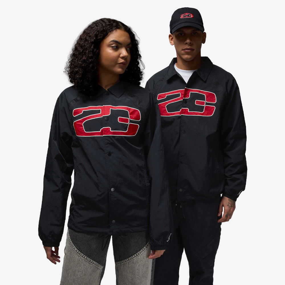 Essentials Coaches Jacket, Black/Sail#110930