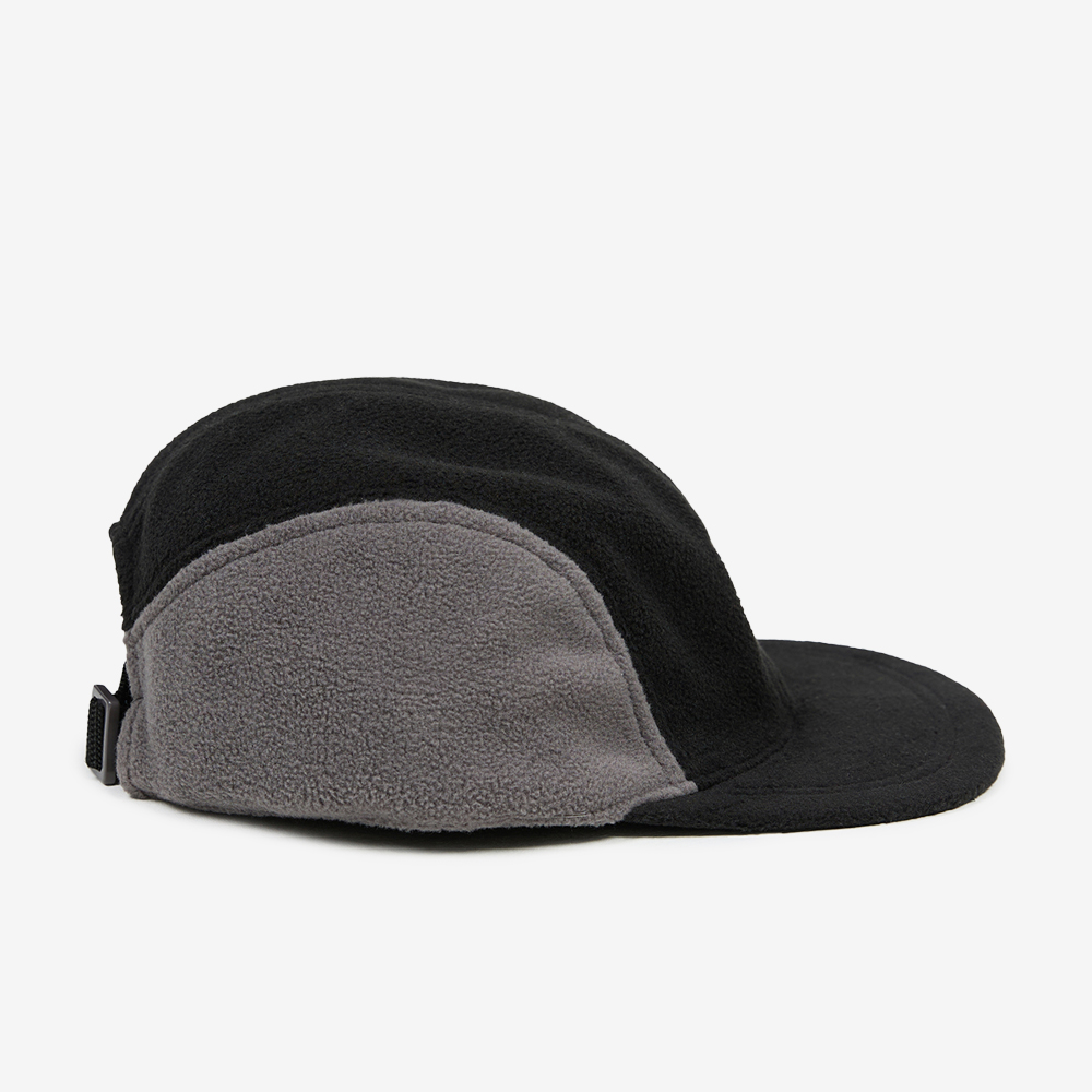 Fleece Cap, Black/Gray#110289