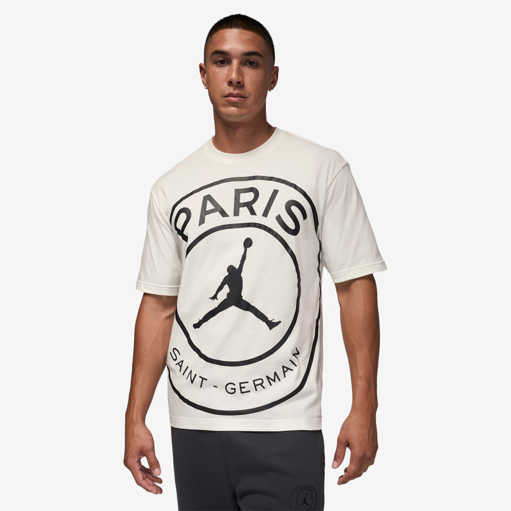 PSG x Air Jordan Large Graphic T-Shirt, Sail#114001